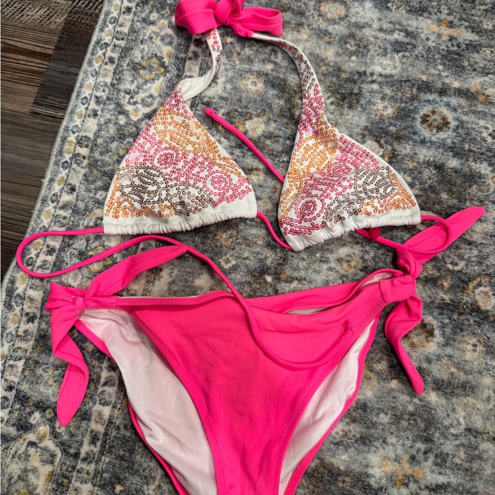 Victoria's Secret Pink and Orange Bikini